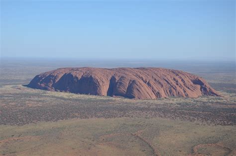 Uluru From The Air Nt Monument Valley Monument Natural Landmarks
