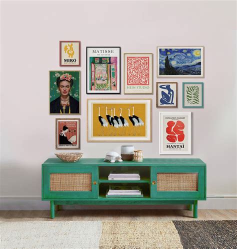 Gallery Wall Set Eclectic Decor Eclectic Wall Art Gallery Wall Prints