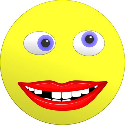 Smiling Emoji With Missing Teeth Imagesee