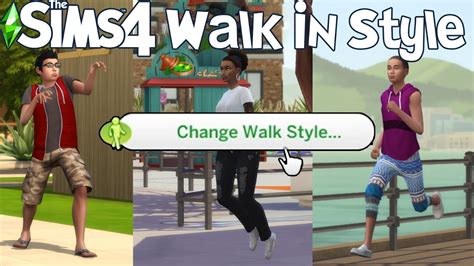 The Sims 4 I Created My First Mod Walk In Style Mod Showcase Youtube