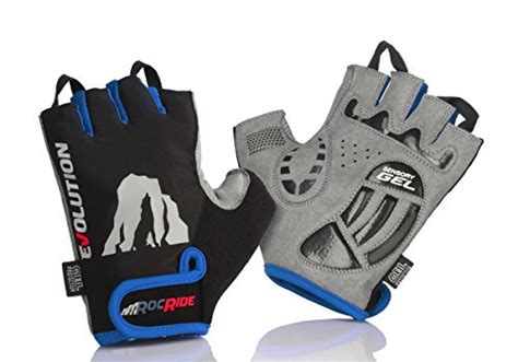 Rocride Cycling Gloves With Gel Padded Protection Road And Mountain