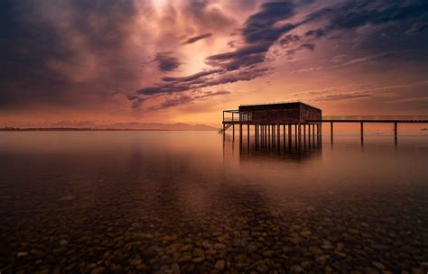 sunset waters lake free photo on pixabay pixabay