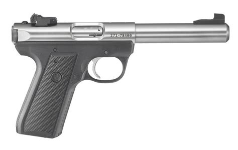 Ruger Mark III LR Exclusive Rimfire Pistol With Stainless Bull Barrel Sportsman S