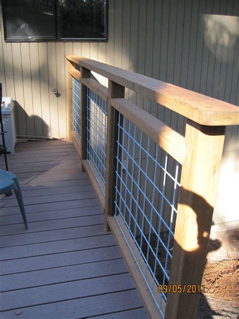 Diy Wood Working Projects Do It Yourself Deck Railing Is Done