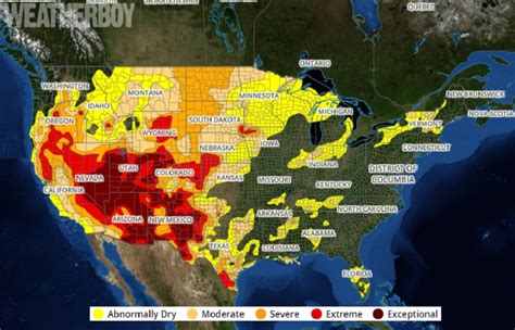 Extreme Drought Worsens In Portions Of Us