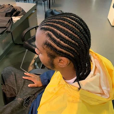 High top cornrows is a men's hairstyle that starts with a high top haircut and gets braided into a cornrow fade. The Best Long Braided Hairstyles for Men (2020 Trends)