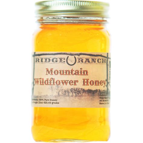 Mountain Wildflower Honey Ridge Ranch Products