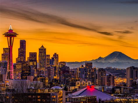 Seattle Isnt Grey In The Winter Heres Proof In Incredible Images