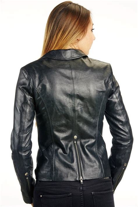 Ladies Sexy Carolina Leather Jacket Option2 Fadcloset