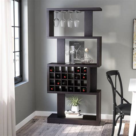 Shop for undercabinet wine rack online at target. Matson 24 Bottle Floor Wine Rack | Home bar cabinet, Glass ...