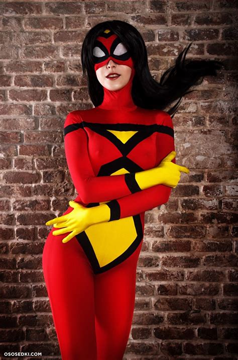 Jessica Drew Aka Spiderwoman From Marvel Comics Naked Cosplay Asian 5 Photos Onlyfans Patreon