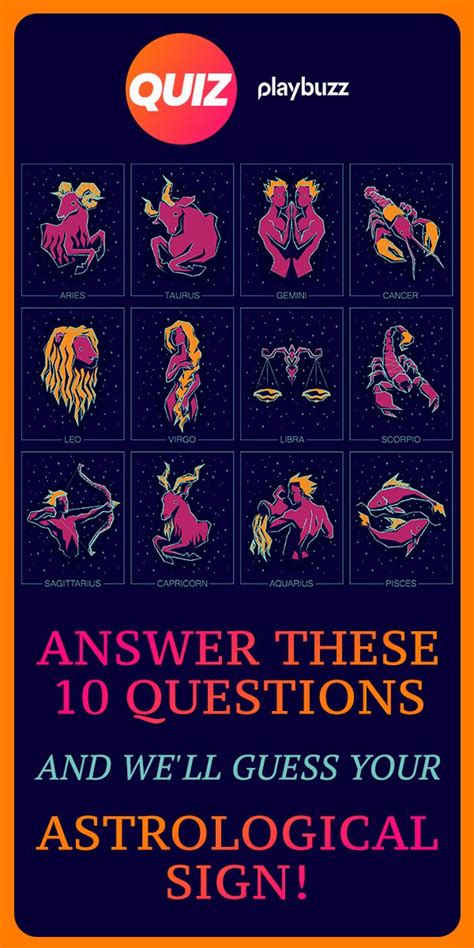 Answer These 10 Questions And Well Guess Your Astrological Sign
