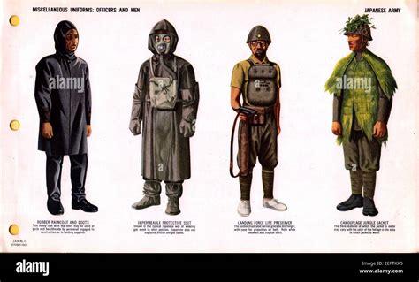 oni jan 1 uniforms and insignia page 080 japanese army ww2 misc uniforms officers men rubber