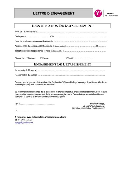 Lettre Engagement By Conseil Départemental Des Yvelines Issuu
