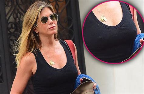 Busting Out Jen Aniston S Nipples Exposed