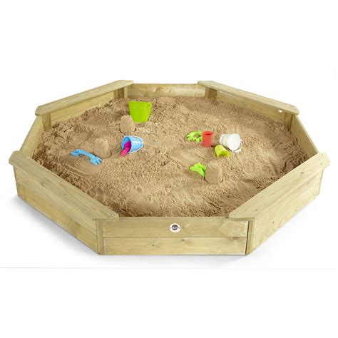 Large Octagonal Sandpit And Cover Sandpit Cover Sand Pit Sand Play