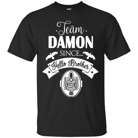 The Vampire Diaries Shirts Team Damon Teesmiley