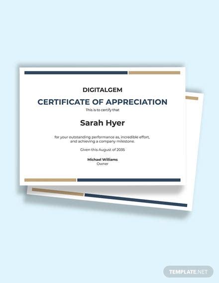 Free Blank Certificate Of Achievement Template Word