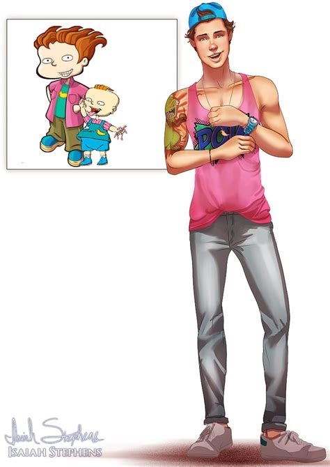 Phil From Rugrats 90s Cartoon Characters As Adults Fan Art