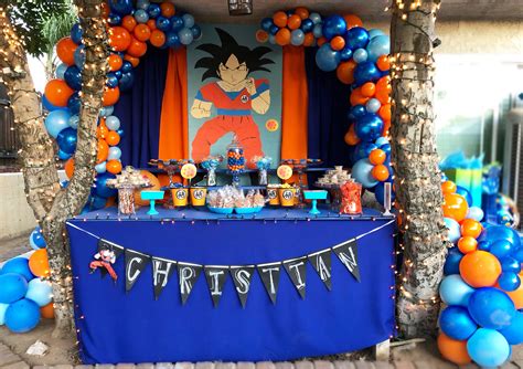 17 Dragon Ball Z Birthday Decorations Birthday Sarahsoriano
