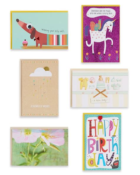 Modern Premium All Occasion Greeting Card Bundle 24 Count American