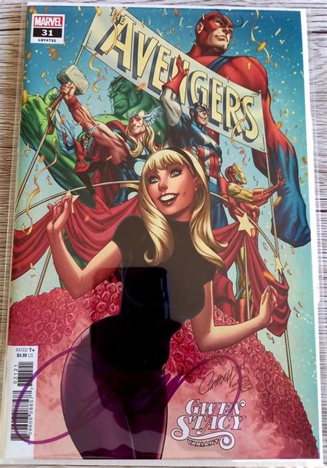 Avengers 31 Gwen Stacy Variant Signed By Jscott Catawiki