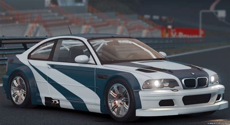 Forza motorsport 4, some tuning parts from; BMW M3 GTR E46 of Need for Speed: Most Wanted for GTA 5