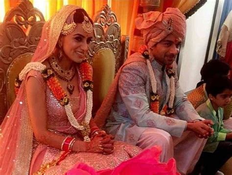 Celebrity Couple Smriti Khanna And Gautam Guptas Wedding Indian Celebrity Events