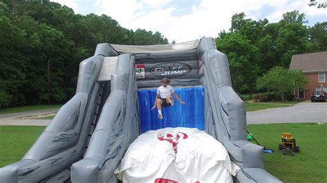 Cliff Jump Inflatable Youtube