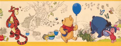 See my other wallpapers here. Tiger Winnie the Pooh Eeyore Piglet Beige Kids Wallpaper ...