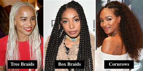 Braids And Twists 2018 14 Hairstyles From Crochet And Box Braids To