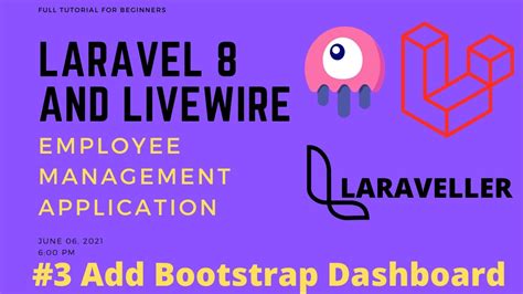 Laravel Livewire Tutorial Employees Management Project Add Bootstrap