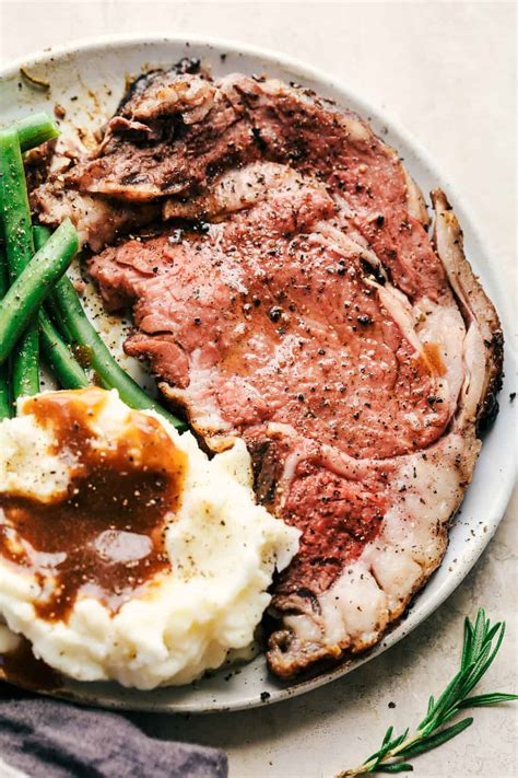 The only tricky part of making a rib roast with this method is that it ties up your oven for the two hours prior to dinner time. Garlic Butter Herb Prime Rib | The Recipe Critic