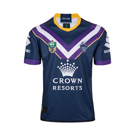 The official website of the melbourne storm. NRL Melbourne Storm 2018 Men's Home Rugby Jersey S-3XL