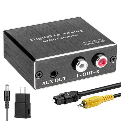 Roofull Digitaler Audio Konverter 192 Khz Dac Digital Spdif Optisch
