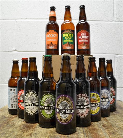 Twelve Bottle Beer Pack Hook Norton Brewery