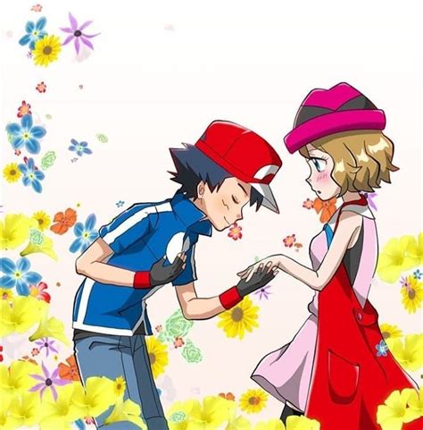 𝐀𝐧𝐢𝐩𝐨𝐤𝐞́ 𝐀𝐫𝐜 ⛥ On Twitter Describe Ash And Serena Ship In Word Ash💝serena Anipoke