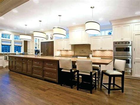 Spacious areas can accommodate larger kitchen islands with generous countertops, while smaller rooms will likely need more petite kitchen islands to prevent the room from looking cramped. Image result for 10 foot kitchen island with seating ...