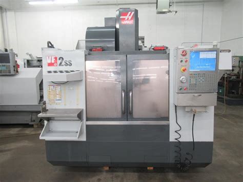 Haas Vf 2ss Cnc Vertical Machining Center With Probing Thru Spindle