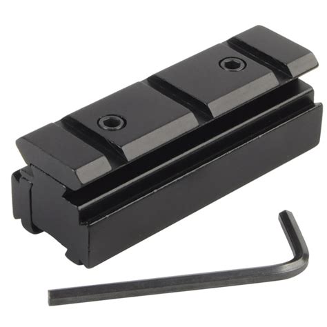 Airsoft Tri Rail Dovetail 11mm To 20mm Weaver Picatinny Rail Adapter