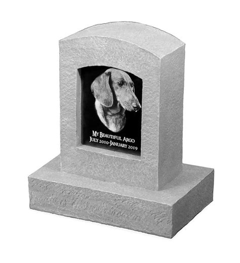 Personalized Small Pet Memorial With Image Memorial Garden Markers
