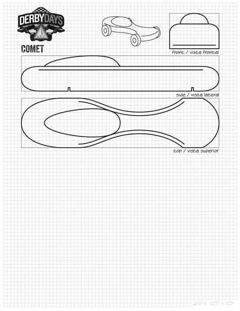 39 Awesome Pinewood Derby Car Designs And Templates Templatelab