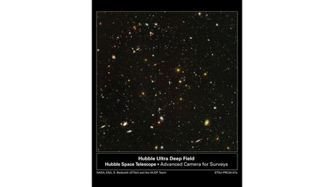 Hubble Ultra Deep Field Image Reveals Galaxies Galore Hubblesite