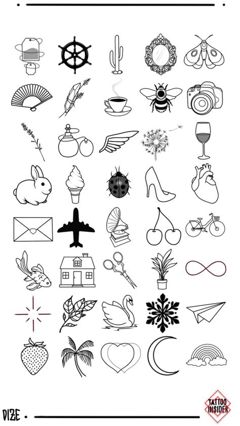 160 Original Small Tattoo Designs Tattoo Insider Pattern Tattoo