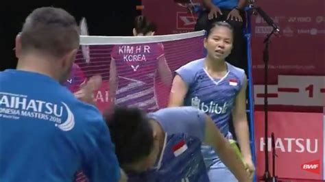 Semoga dapat undian yg bagus. Indonesia masters 2018•Greysia Polii/Apriyani Rahayu cium tangan setelah menang - YouTube