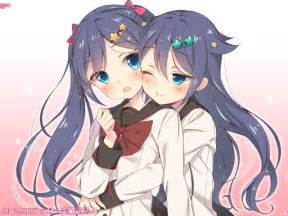 Girls Twins In Anime Wallpapers And Images Wallpapers