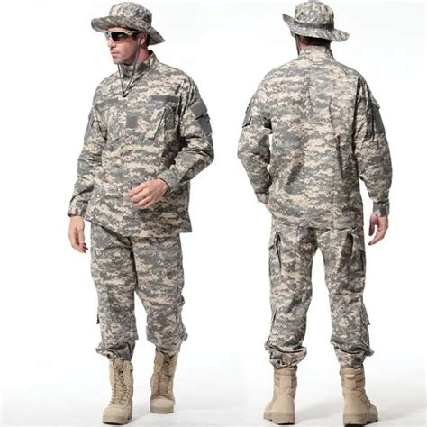 Military Tactical Swat Camo Uniform Acu Multicam Desert Woodland
