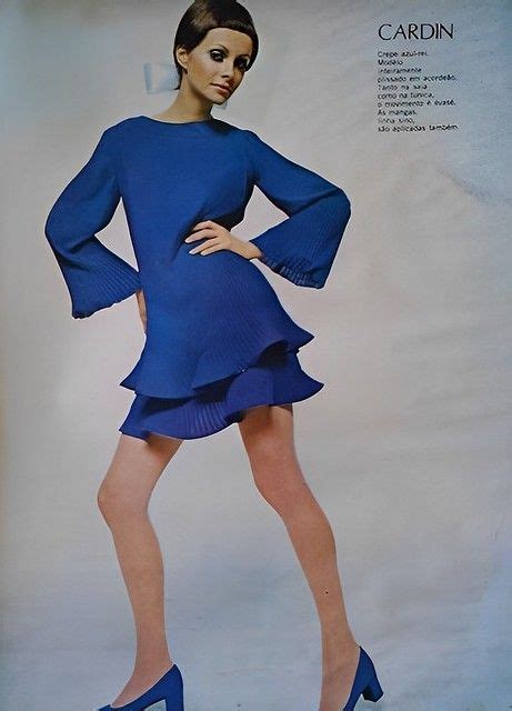Pierre Cardin Collection Haute Couture Printempseté 1969 Modèle Jan