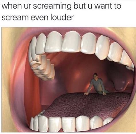 When Youre Screaming But Want To Scream Even Louder Meme Meme Pictures