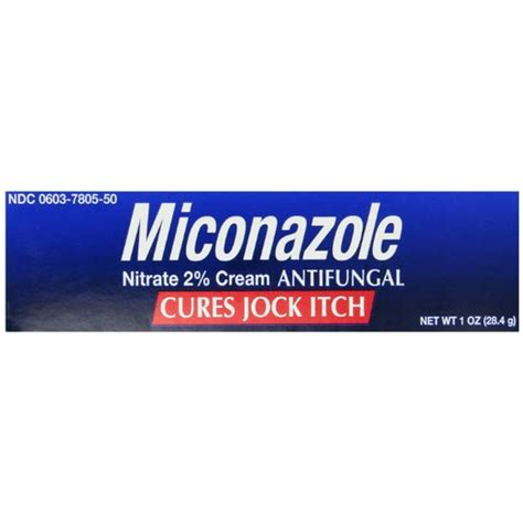 Miconazole Nitrate 2 Antifungal Cream 1 Oz